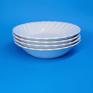 Johnson Brothers Snowhite Regency  Sauce Bows Set Of 4
